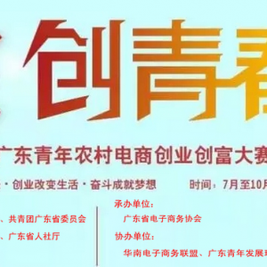 关于参加“创青春”2015年广东青年农村电商创业创富大赛的通知